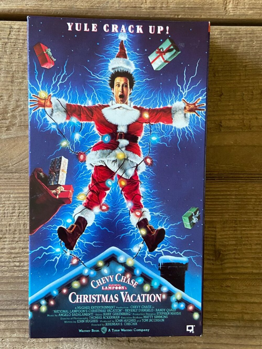 national lampoons christmas vacation vhs, chevy chase christmas vacation tape